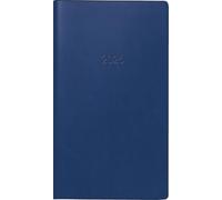 BRUNNEN Agenda de bolsillo, modelo 758 2026, A6, plástico, azul oscuro