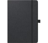 BRUNNEN Agenda de libro modelo 781 (2025), 2 páginas = 1 semana, A4, 144 páginas, tapa baladek, color negro