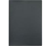 BRUNNEN Agenda de libro modelo 796 (2025), 2 páginas = 1 semana, A5, 128 páginas, funda de piel sintética, color negro