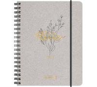 BRUNNEN Agenda Escolar 2025/2026 Botanical | A6, cartón