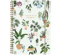 BRUNNEN Agenda escolar 2025/2026 "Little Plants" | A5, plástico