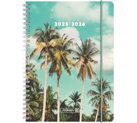 BRUNNEN Agenda escolar 2025/2026 "Tropical", A5, plástico