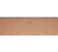 BRUNNEN Agenda horizontal Mod. 771 2026 | 326 × 102 mm, cartón, color cobre