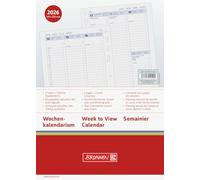 BRUNNEN Agenda semanal Business 2026, forma de columna, A5