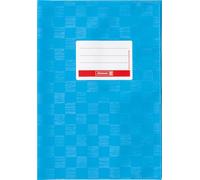 Brunnen Baier & Schneider - Sobrecubierta para libros y cuadernos tamaño A4, 21,5 x 30,7 cm, color azul