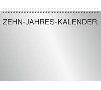 BRUNNEN Calendario de diez años 2026-2035, A4, horizontal, 297 x 210 mm