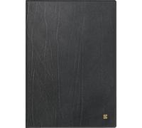 BRUNNEN Calendario de libro Mod. 765 2026, A5, piel, color negro