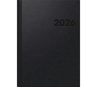 BRUNNEN Calendario de libro Mod. 781 '26, A4, plástico, color negro