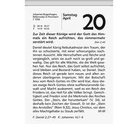 BRUNNEN Calendario diario "Neukirchener Calendar" 2023 tamaño bloque 11 x 15 cm, panel trasero 17 x 29,7 cm