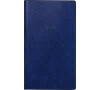 BRUNNEN Calendario mensual modelo 750 2023 tamaño de la hoja: 8,7 x 15,3 cm, azul