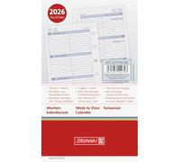 BRUNNEN Calendario semanal MINI+ 2026 | A7