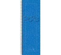 BRUNNEN Calendario semanal modelo 783 2023 tamaño hoja 4.25 x 11.75 pulgadas azul