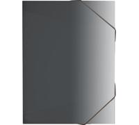 Brunnen - Carpeta con gomas elásticas (polipropileno translúcido, grosor del fol