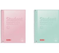 Brunnen Collegeblock Premium Student Pastel A4 Pastel