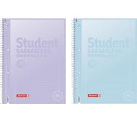 Brunnen Collegeblock Premium Student "Pastell 2" A4 Pastel