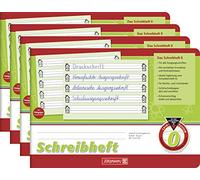 Brunnen - Cuaderno de caligrafía, Schreibheft Lin. 0