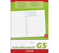 BRUNNEN Cuaderno de escritura A4, líneas GS, 16 hojas, color verde
