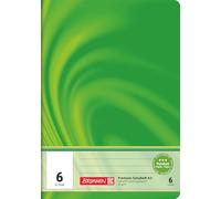 BRUNNEN Cuaderno escolar A5 Vivendi, lineado 6, en blanco, 32 hojas