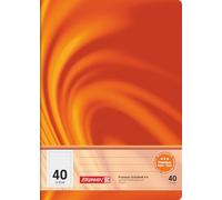 Brunnen Cuaderno escolar Premium A4 Vivendi Lineatur 40 con borde, 16 hojas FSC