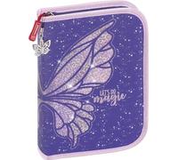 BRUNNEN Estuche escolar Magic Butterfly, Rosa Roja Púrpura