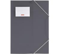 Brunnen Fact - Carpeta con gomas elásticas (plástico translúcido, 108 g/m², tama