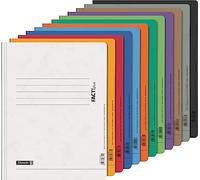 BRUNNEN Fact!plus - Juego de 12 carpetas, tamaño A4