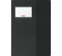 BRUNNEN FACT!pp - Funda para cuaderno, 215 x 308 mm, A4, color negro