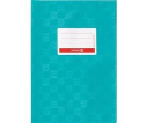 BRUNNEN Funda para cuaderno A4, color turquesa, con escudo