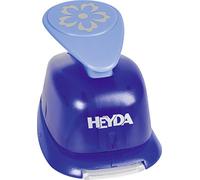 HEYDA 203687702-Perforadora Grande: Aprox. 1 Pulgada. Diseño: Flor emergente, Azul, Durchmesser: 95 mm