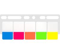 Brunnen Index Office to go - Separadores (150 unidades, 25 x 43 mm), varios colores