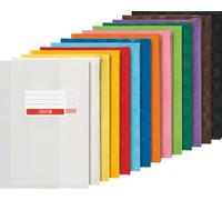 BRUNNEN Juego de fundas para cuadernos, 159 x 233 mm, A5, surtidos, 14 unidades