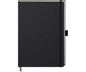 Brunnen Kompagnon 105528905 Cuaderno Clásico (Hard Cover, 21 x 29,4 cm, punteado, 192 páginas) 1 pieza Negro