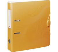 Brunnen Wave Folder A4 Orange Wide Spine Width 7 cm Always Flat Stylish Wave Des