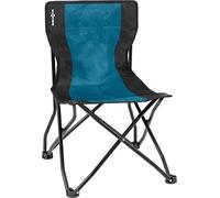 BRUNNER 0404035N.C55 Silla Plegable de Camping con Marco de Seguridad antivuelco, Negro/Azul