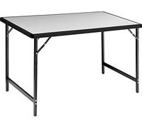 BRUNNER 0406102N Torun 4 - Mesa de jardín con Placa de Aluminio y Patas Plegables de Acero, compacta, fácil de Transportar, Capacidad de Carga máxima: 30 kg