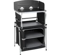 BRUNNER 0422097N.C03 Kitchenette, Mueble de Cocina para Camping o terrazas caravanas, Compacto, Plegable, Color Negro, Resistente a la Intemperie