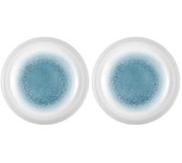 Brunner 0830026N.C1X Plato hondo de melamina Stonetouch, Diámetro 21 cm, Colección Meteore (Paquete de 2)