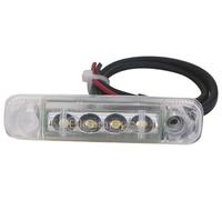 Brunner 140/204 - Luces LED de gálibo para caravanas (PL 24-2, 12 V), Color Blanco