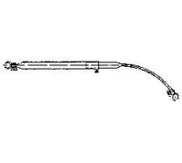 Brunner 610/007 - Barra de Soporte para Techo (22 mm, 110-160 cm, Acero)