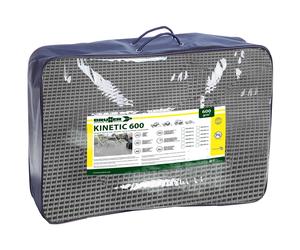 Brunner Estera cinética para terrazas y toldos de camping 600 g/m2 Blanco/Gris