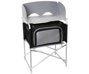 Brunner Gabinete básico de cocina para refrigerios Negro