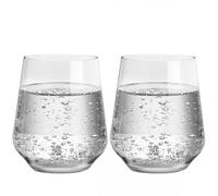 BRUNNER Juego de vasos de agua Classic Tritan Camping Agua Vidrio Viaje Picnic 390 ml