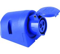 Brunner requisitos Enchufe Pared CEE 16 A/230 V 3 de Pol Salpicaduras, 28231