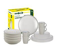 Brunner Vajilla melamina Lunch Box Amadè 16uds Blanco