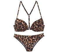 Bruno Banani Bikini beige / marrón / negro Mujer Bruno Banani XSxAA beige / marrón / negro