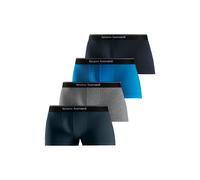 Bruno Banani Calzoncillo boxer azul / azul noche / gris moteado / negro L azul / azul noche / gris moteado / negro