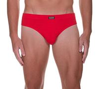 bruno banani Calzoncillos para Hombre, Rojo (Rojo Karo 1070)., L