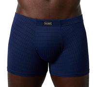 bruno banani Calzoncillos Tipo bóxer, Azul (Marine Karo 542), M