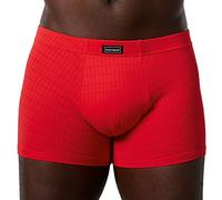 bruno banani Short Check Line 2.0 Bóxer, Rojo (Rojo Karo 1070), S para Hombre