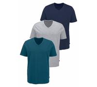 Bruno Banani Camiseta navy / gris moteado / petróleo M navy / gris moteado / petróleo